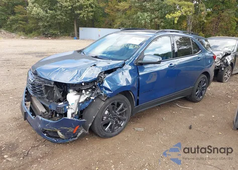 2024 Chevrolet Equinox Awd Rs из США, поврежденный, VIN 3GNAXWEG5RL117928